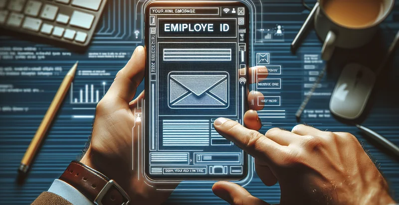 if employee id is in a message identifier