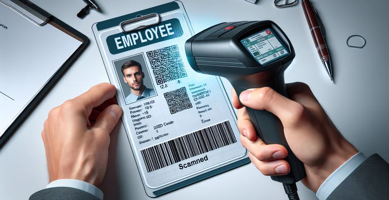 if employee id is in a scan identifier