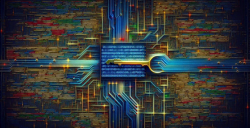 if encryption key is in a configuration identifier