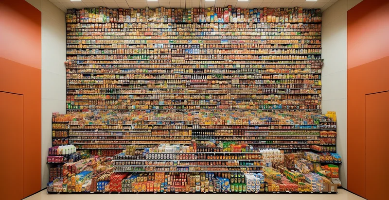 if grocery store shelves are full identifier