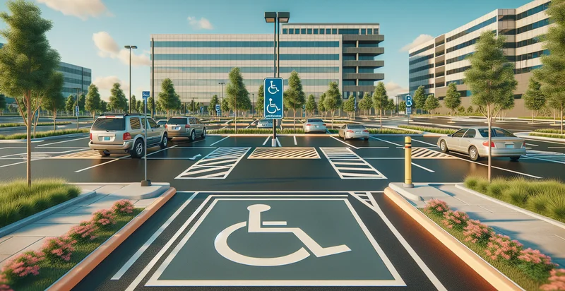 if handicap parking is available identifier