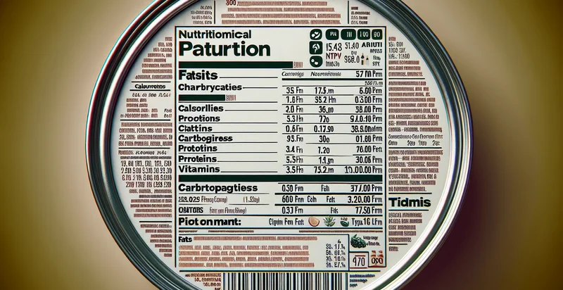 if has nutritional information identifier