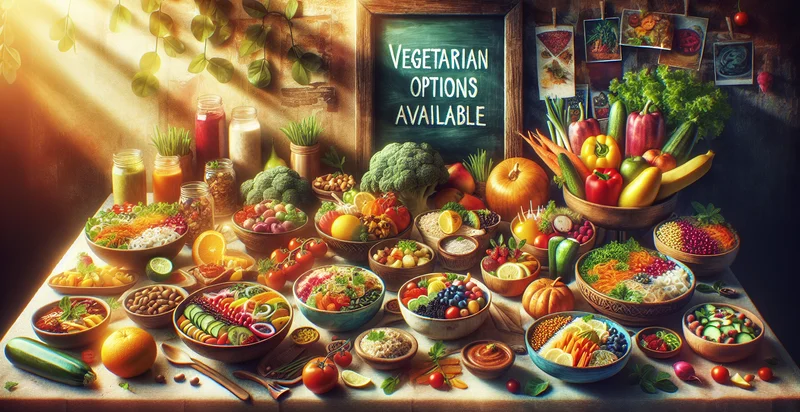 if has vegetarian options identifier