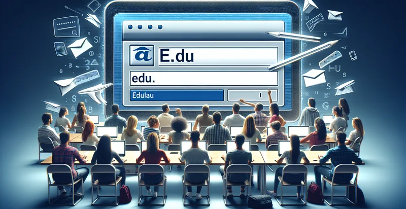 if lead uses edu email identifier