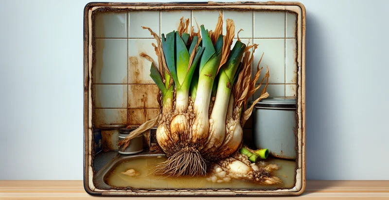 if leek is rotten identifier