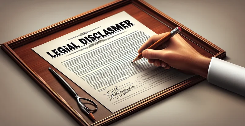 if legal disclaimer is present identifier