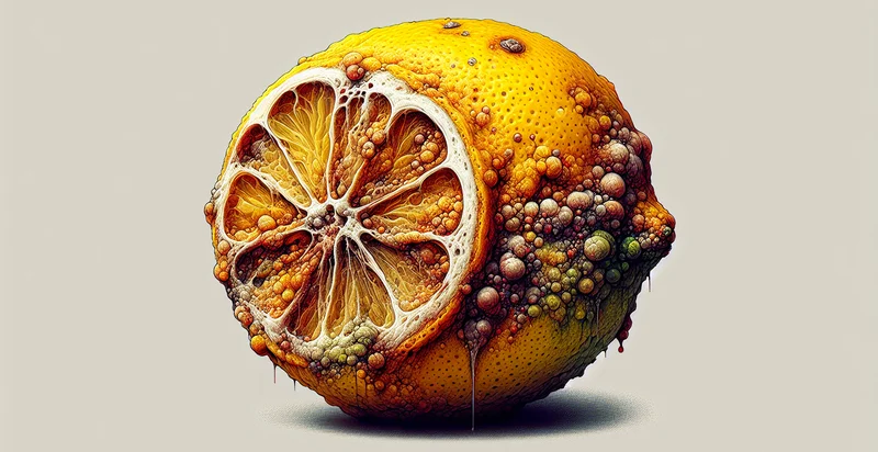 if lemon is rotten identifier