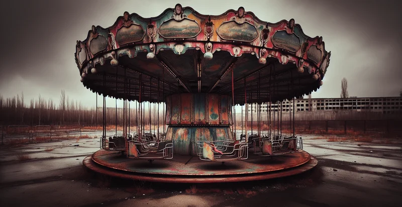 if merry go round is rusted identifier