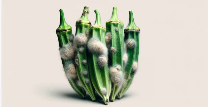 if okra is moldy identifier