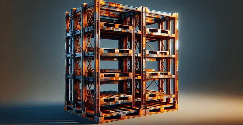 if pallet rack is rusted identifier