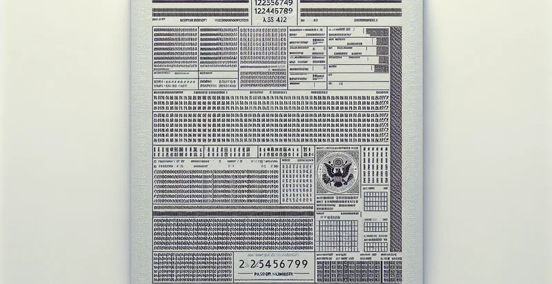 if passport number is in plaintext identifier