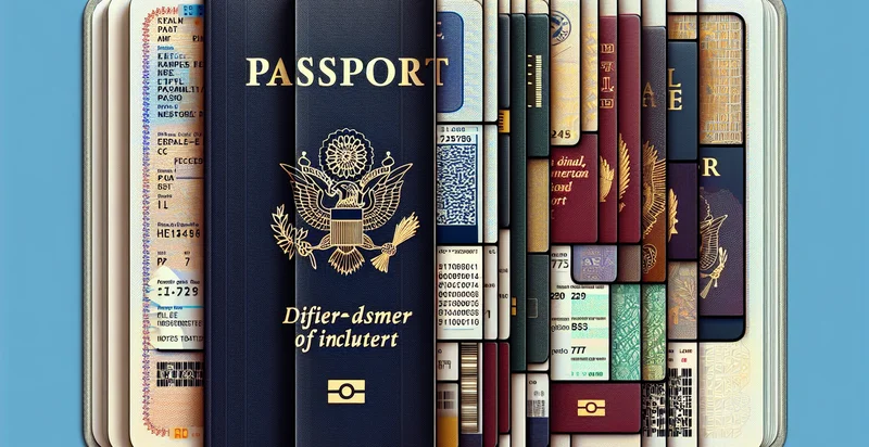 if passport number is in text identifier