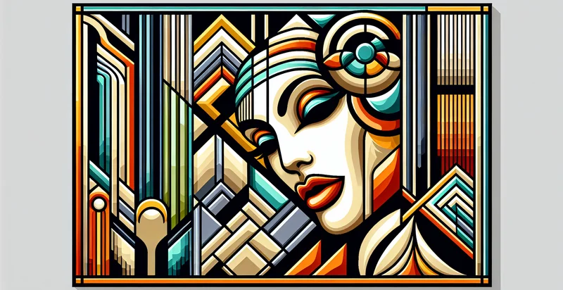 if pattern is art deco identifier