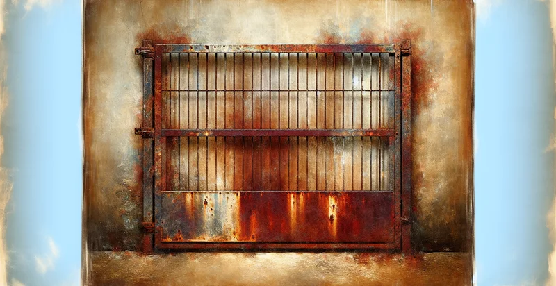 if pet gate is rusted identifier