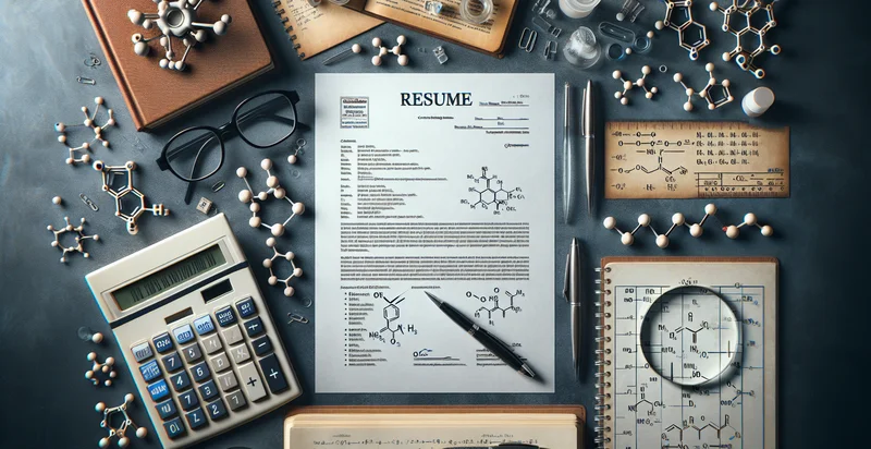 if resume is for chemical engineering identifier