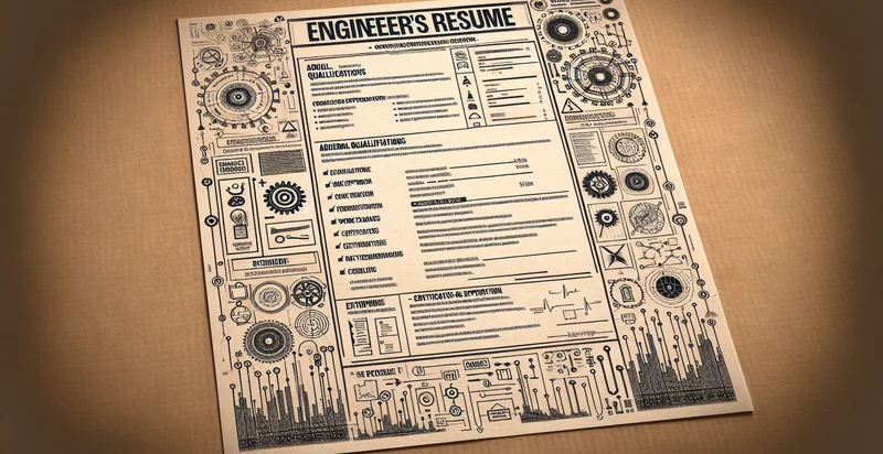 if resume is for engineering identifier