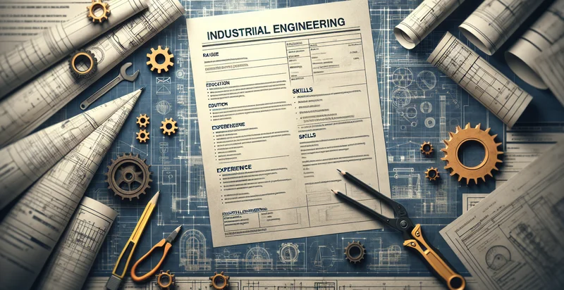 if resume is for industrial engineering identifier