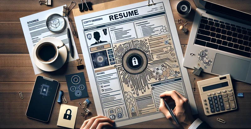 if resume is for security engineering identifier