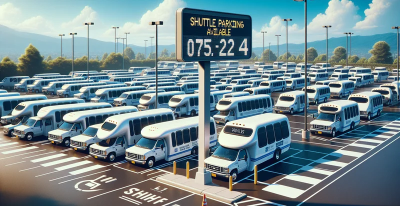 if shuttle parking is available identifier