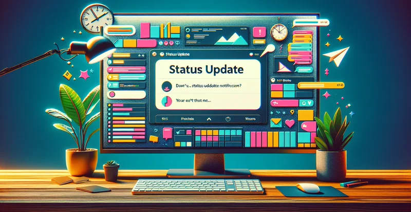 if slack message is status update identifier