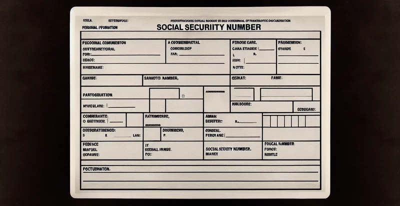 if social security number is in a form identifier