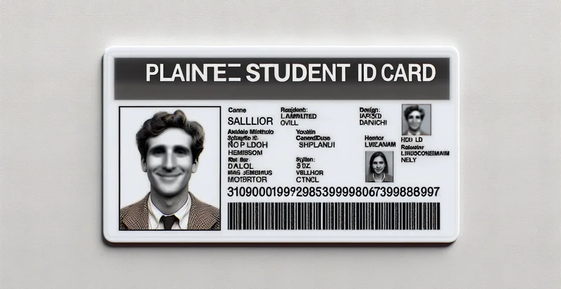 if student id is in plaintext identifier