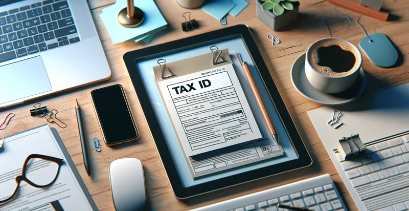 if tax id is in a message identifier