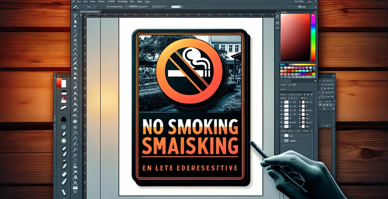 if there's a no smoking sign identifier