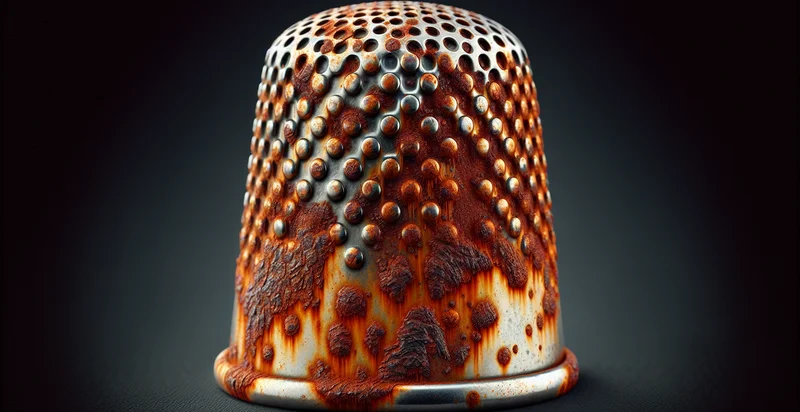 if thimble is rusted identifier