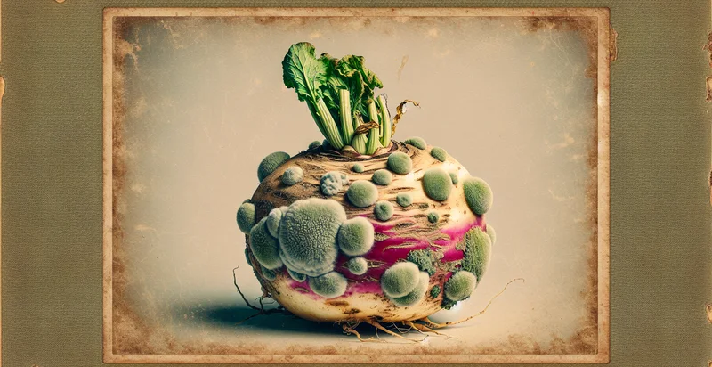 if turnip is moldy identifier