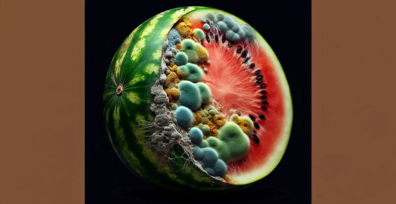 if watermelon is moldy identifier