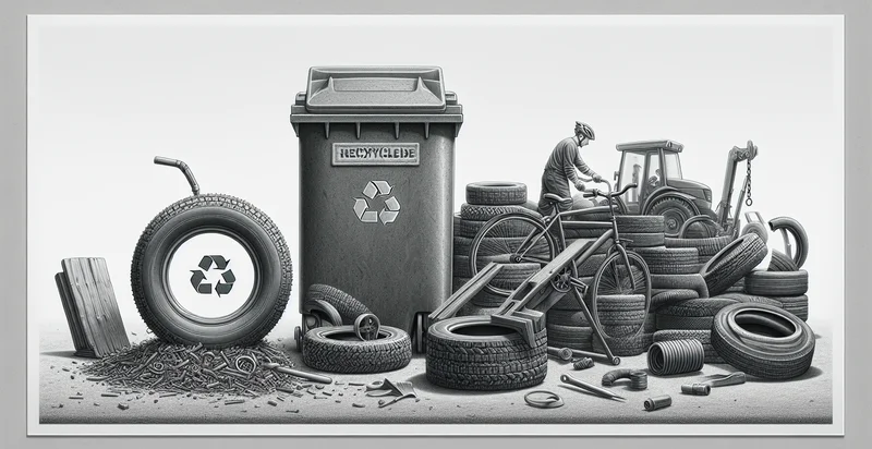 if your bike tire is recyclable identifier