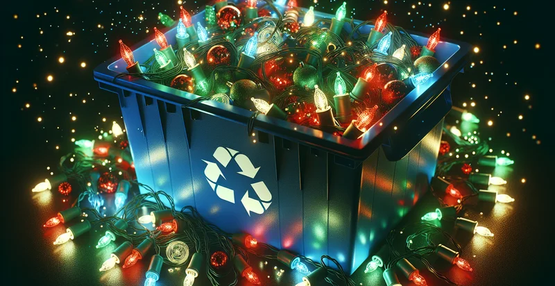 if your christmas lights are recyclable identifier