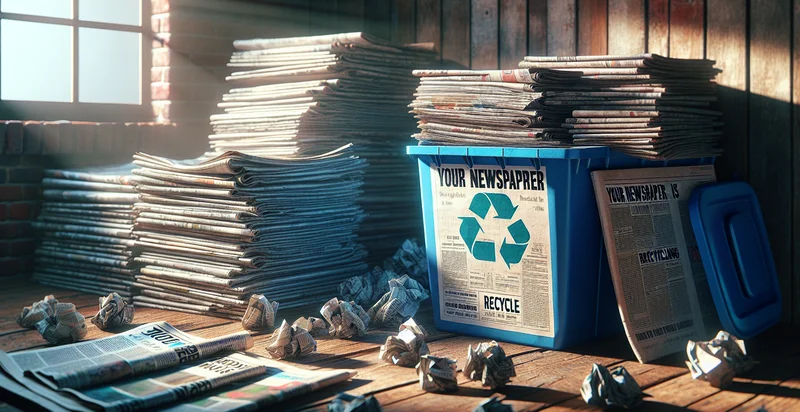 if your newspaper is recyclable identifier