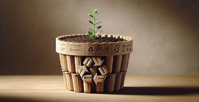 if your plant pot is recyclable identifier