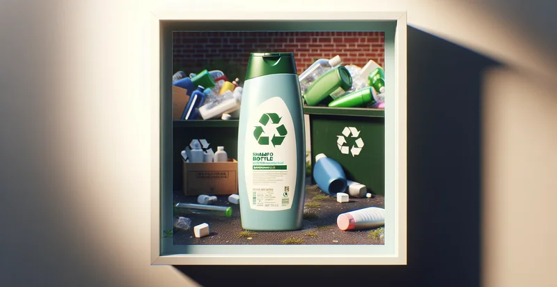 if your shampoo bottle is recyclable identifier