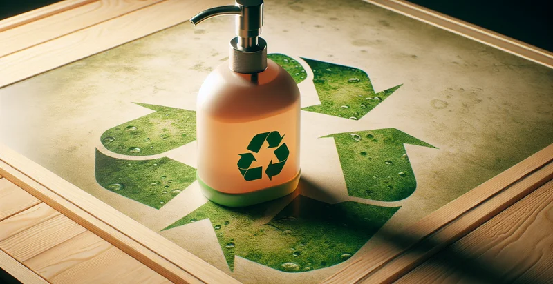 if your soap dispenser is recyclable identifier