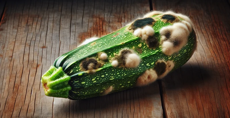 if zucchini is moldy identifier