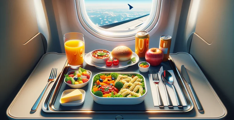 in-flight meal type identifier