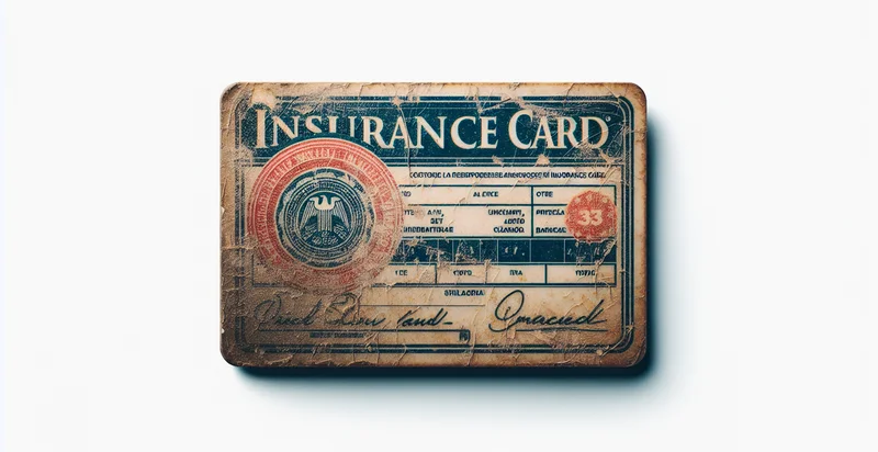 insurance card condition identifier