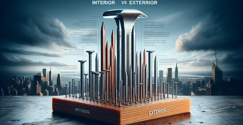 interior vs exterior nail identifier