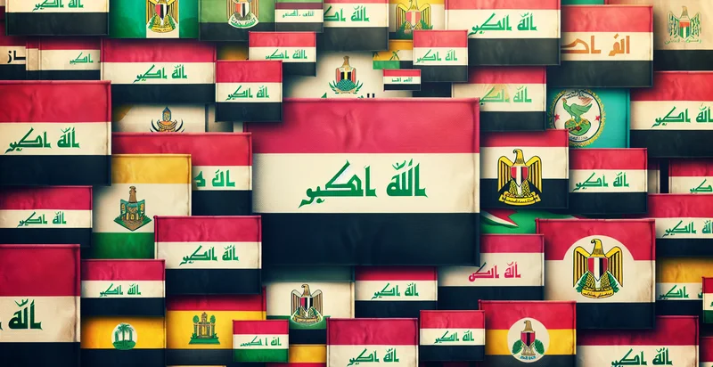 iraqi governorate flags identifier