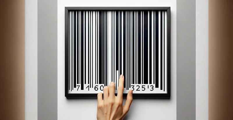 if barcode is facing up identifier