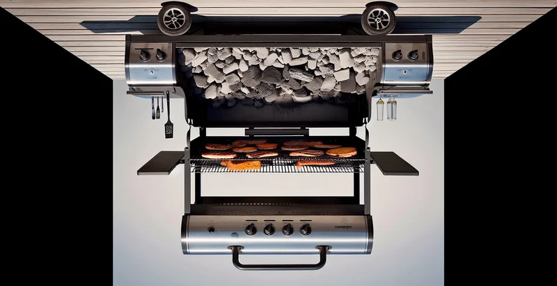 if grill is upside down identifier