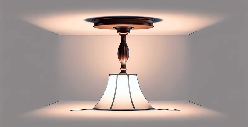 if lamp is upside down identifier