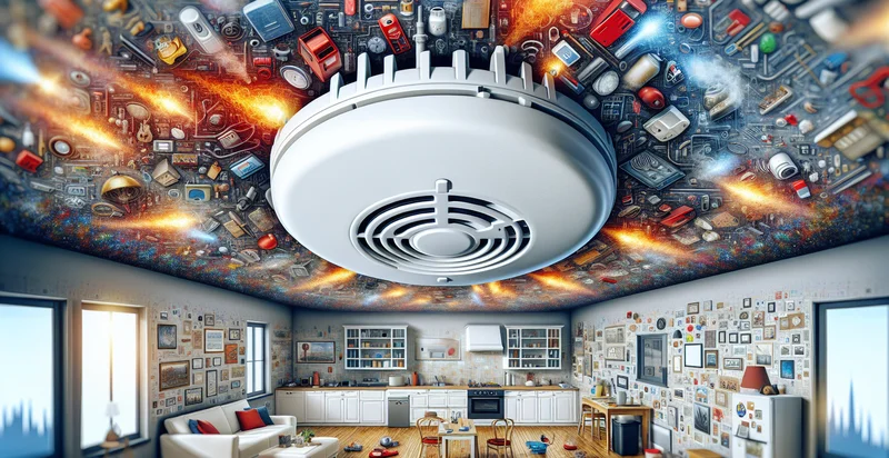 if smoke detector is on identifier