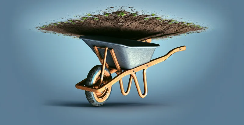 if wheelbarrow is upside down identifier