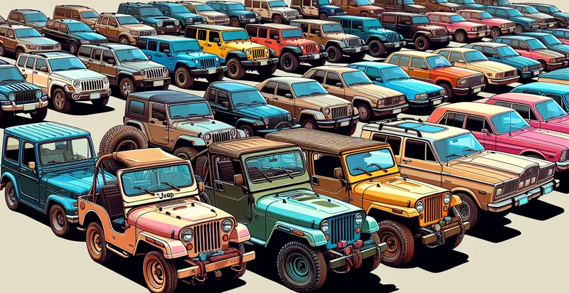 jeep models identifier