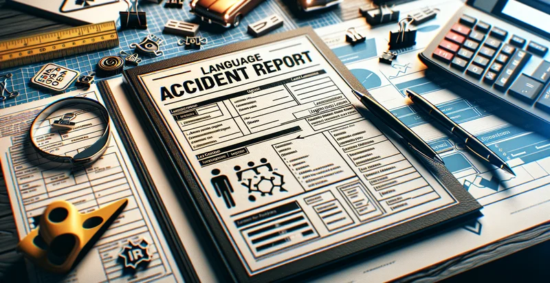 language of accident report identifier