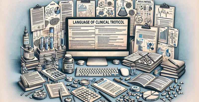 language of clinical trial protocol identifier